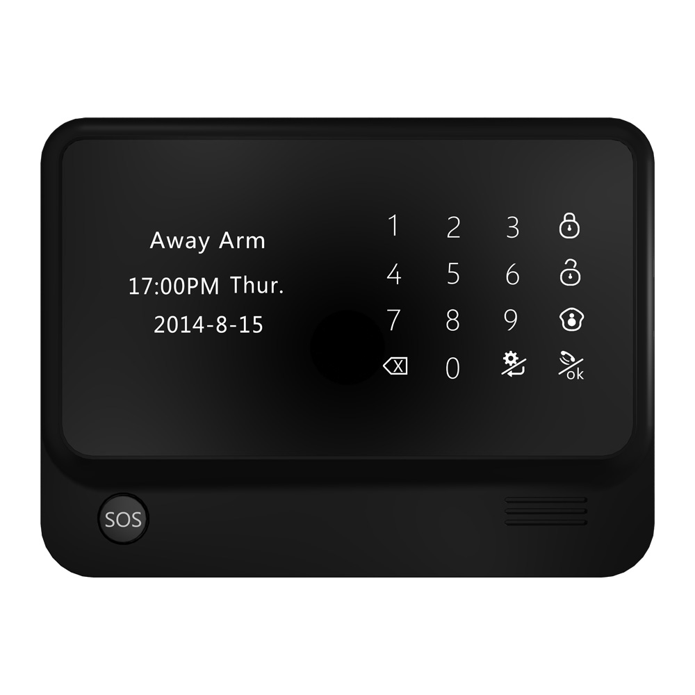 Wi-Fi+GSM home alarm system,ip camera