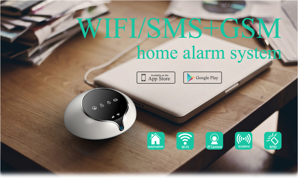 GS-S1 GSM/WIFI/SMS home automation alarm system