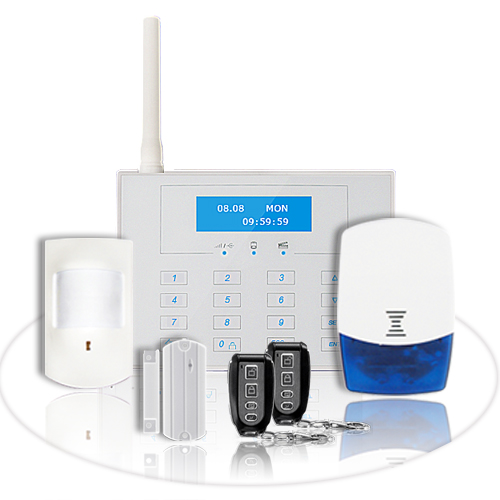 Dual-net GSM&PSTN home alarm system GS-G80BE