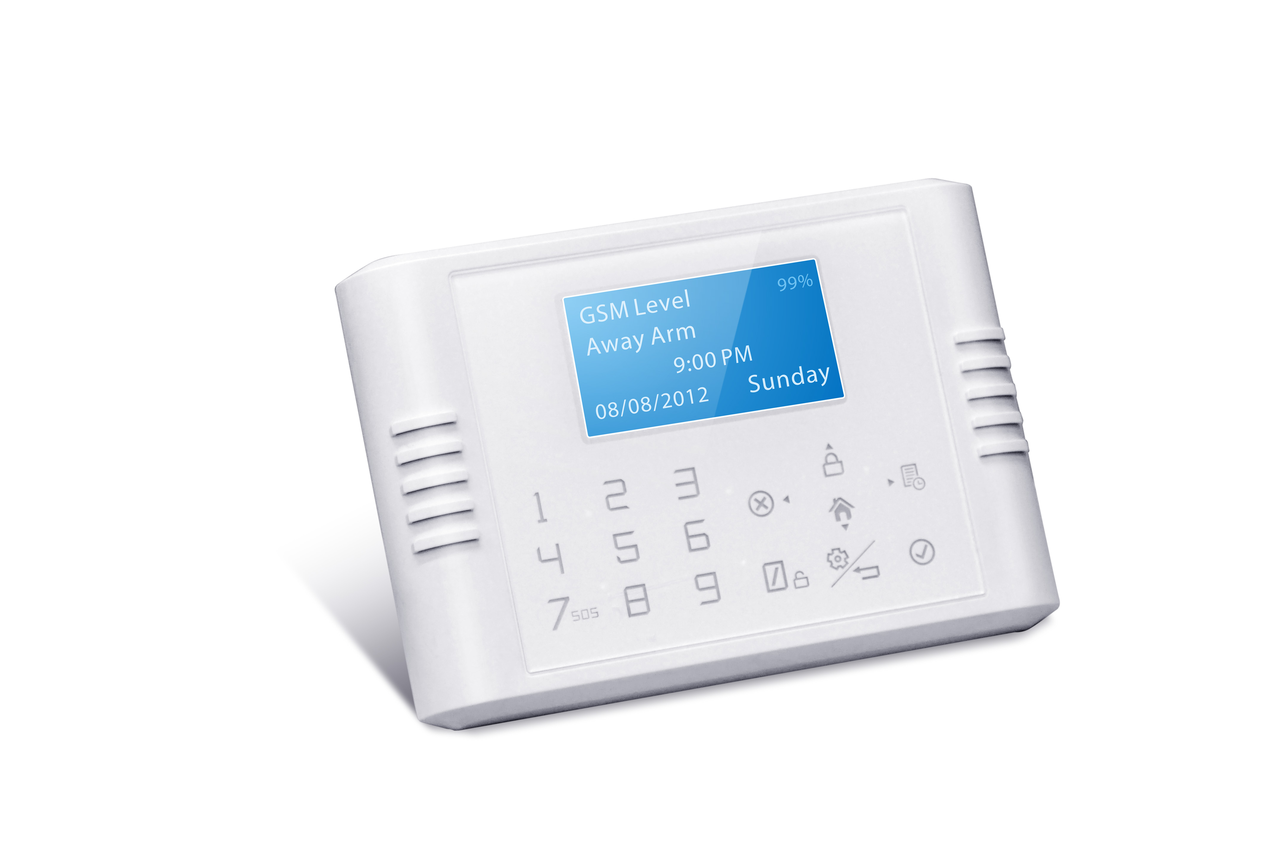 New house security alarm system with dual GSM+PSTN network
