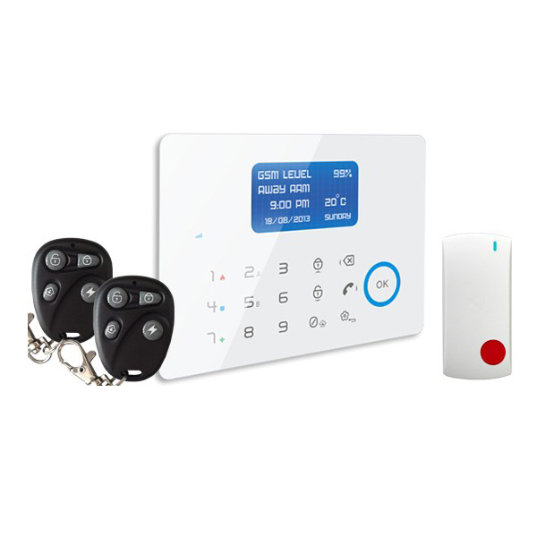 New GSM home alarm system with build-in temperature sensor GS-G190E