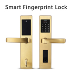 Golden fingerprint lock S001
